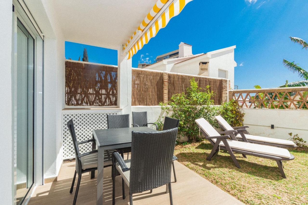 Casablanca 4 Apartamento Con Jardin Privado Fuengirola Luaran gambar